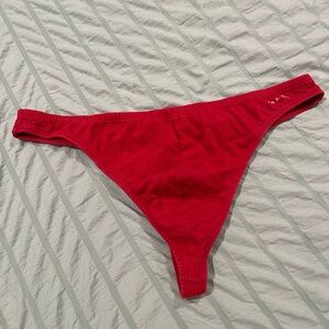 Men’s Joe Boxer Red (Large) Thong Underwear